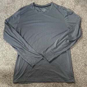 Asics Men's Navy Long Sleeve Tee